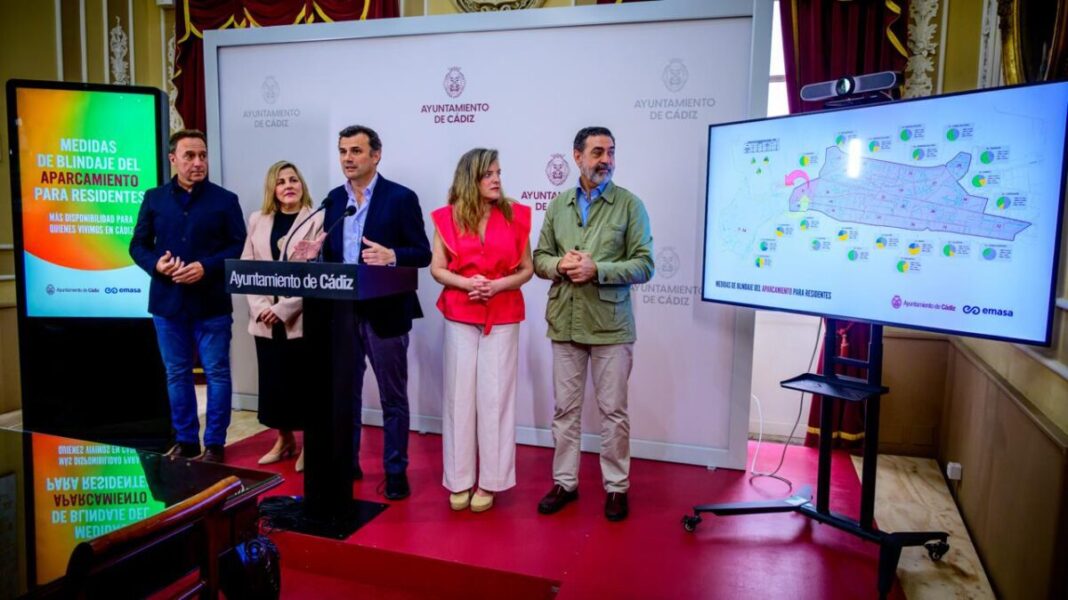 Cádiz aplicará desde el 1 de julio un nuevo sistema de aparcamiento dividido en tres zonas