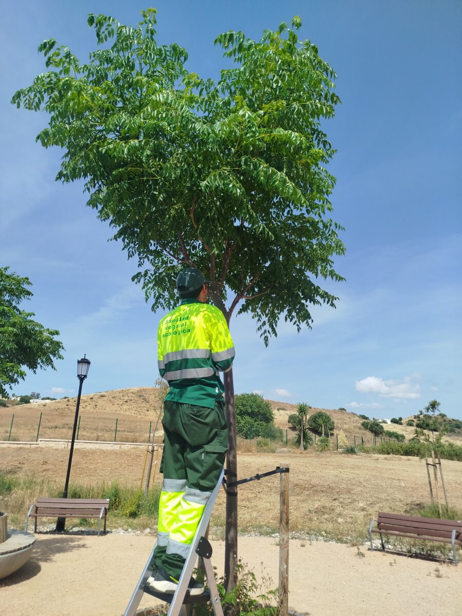 El Gran Parque de Mijas apuesta por el control biológico contra las plagas