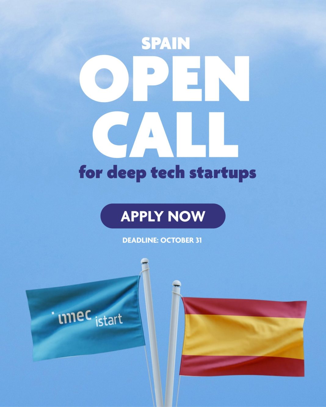 imec.istart Spain abre la convocatoria de otoño con 250.000 euros de financiación pre-seed